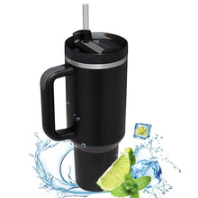Load image into Gallery viewer, 40oz Insulated Tumbler With Handle And Straw