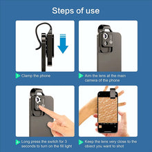 Load image into Gallery viewer, 200X Pocket Microscope Lens for Phones