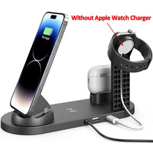 Load image into Gallery viewer, 5 In 1 Wireless Charger Stand Pad For iPhone