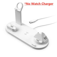 Load image into Gallery viewer, 5 In 1 Wireless Charger Stand Pad For iPhone