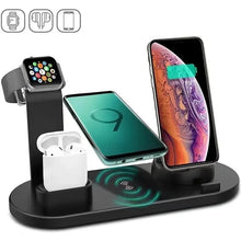 Load image into Gallery viewer, 5 In 1 Wireless Charger Stand Pad For iPhone