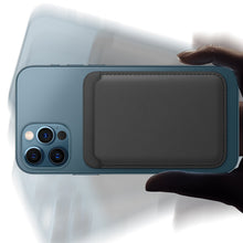 Load image into Gallery viewer, iPhone Magnetic Leather Card Holder for MagSafe