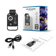 Load image into Gallery viewer, 200X Pocket Microscope Lens for Phones