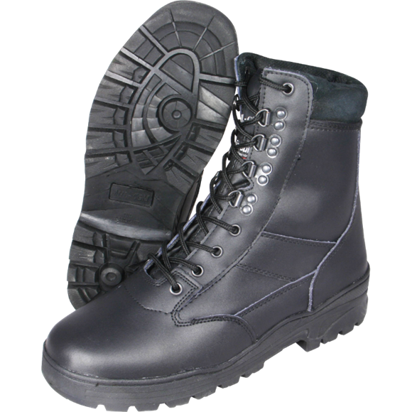 All Leather Patrol Boots