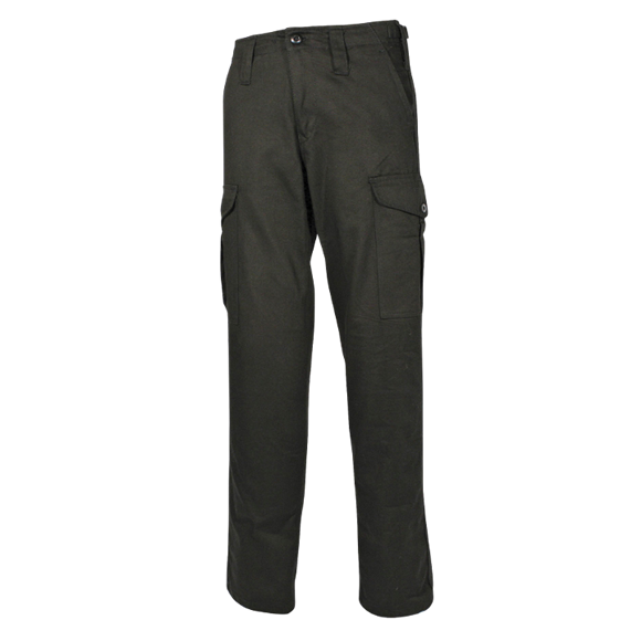 Heavyweight Black Combat Trousers